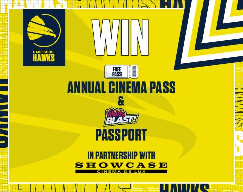 Giveaway: Win The Ultimate Prize for Hampshire Hawks & Cinema Fans