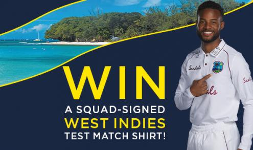 Win A Signed West Indies Shirt!